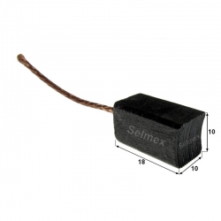 Szczotka elektr. 10x10x18 | symbol - K6G-1707