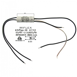 Kondensator KSPpz-10 0,1uF +2x0,0027uF-2170